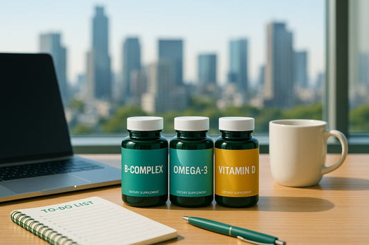 Essential Supplements and Vitamins for Busy Professionals: Boost Your Energy and Focus