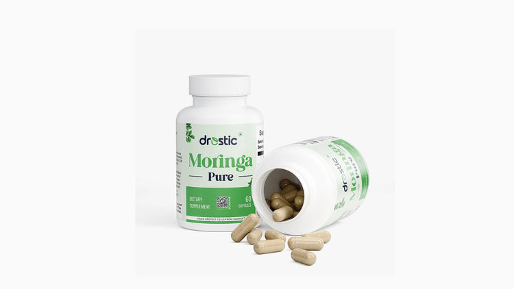 Only Natural Moringa Pure 800mg - 30 Veg Capsules