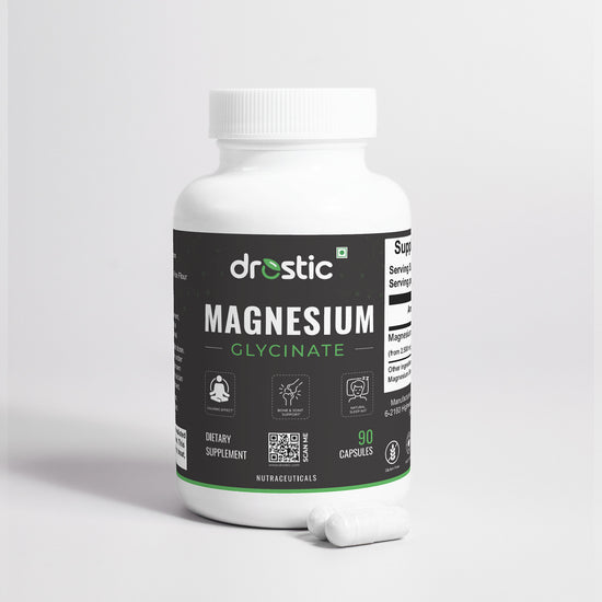 Magnesium Glycinate - 90 Veg Capsules